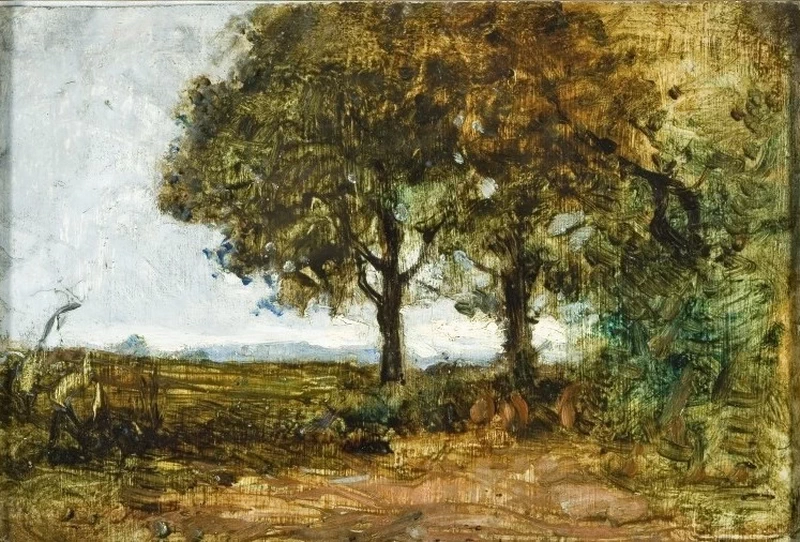 Alberi in controluce - Galleria d’Arte Moderna Ricci Oddi, Piacenza